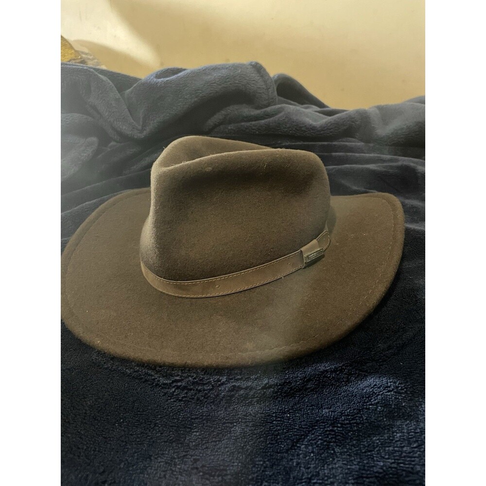 Pendleton Hat Men's Sz MS Wool Olive/Hunter Green Classic Outdoor USA Made
